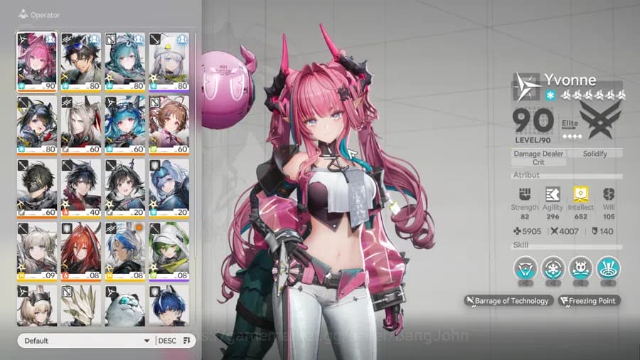 Arknights: Endfield Accounts ASIA | Level 55 | 2 Limit+1 Sign | Yvonne, Tang Ta image 3
