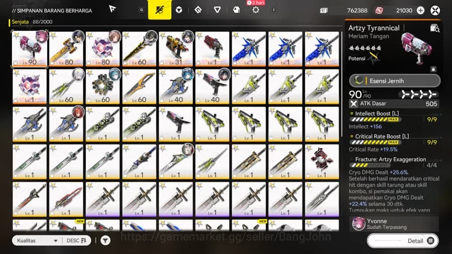 Arknights: Endfield Accounts ASIA | Level 55 | 2 Limit+1 Sign | Yvonne, Tang Ta image 5