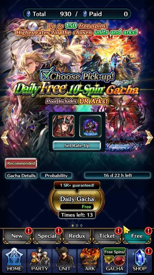 Last Cloudia Accounts GLOBAL | Rank 15 | Ascended Roland, Spirit Maiden image 10