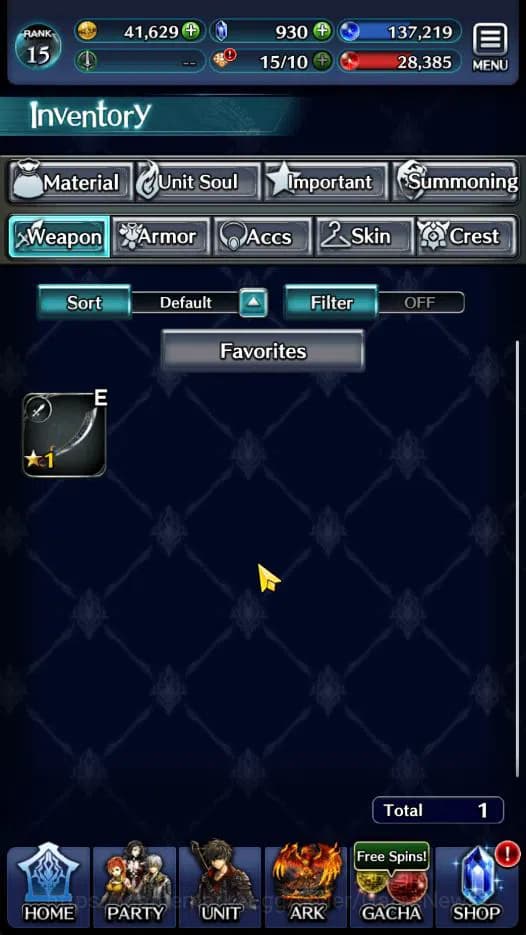 Last Cloudia Accounts GLOBAL | Rank 15 | Ascended Roland, Spirit Maiden image 6
