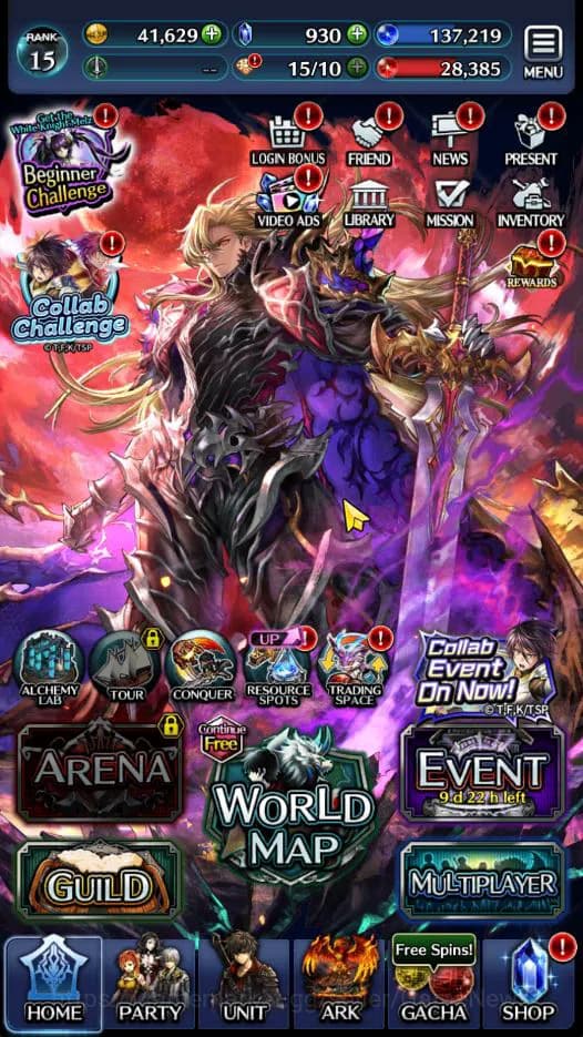 Last Cloudia Accounts GLOBAL | Rank 15 | Ascended Roland, Spirit Maiden image 7