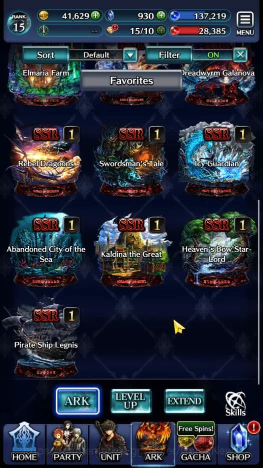 Last Cloudia Accounts GLOBAL | Rank 15 | Ascended Roland, Spirit Maiden image 8