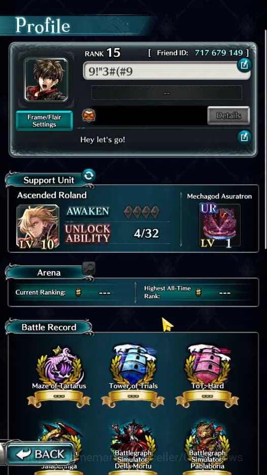 Last Cloudia Accounts GLOBAL | Rank 15 | Ascended Roland, Spirit Maiden image 9