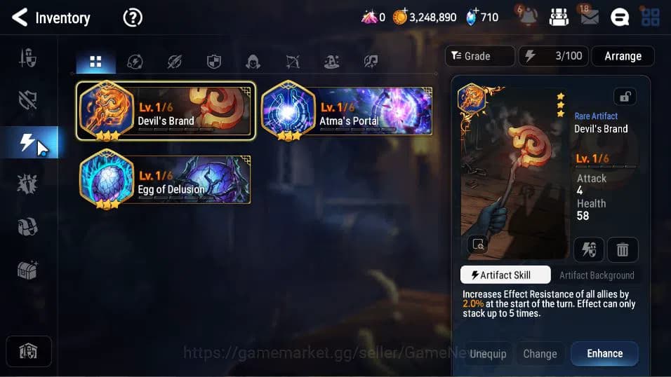 Epic Seven Accounts GLOBAL Unverif|New Era|3 ML(Salome,LW Peira,Design image 12