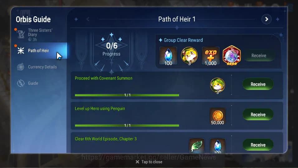 Epic Seven Accounts GLOBAL Unverif|New Era|3 ML(Salome,LW Peira,Design image 19