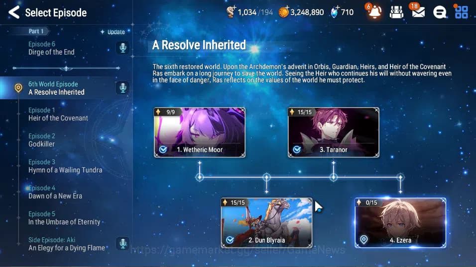 Epic Seven Accounts GLOBAL Unverif|New Era|3 ML(Salome,LW Peira,Design image 8