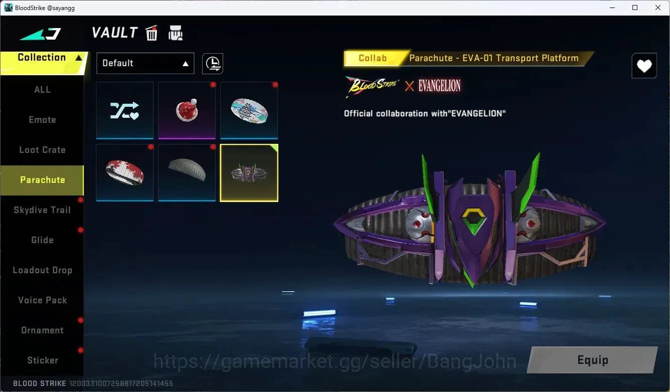 Blood Strike Accounts ASIA | 2 Collab Skins | 3 Limited Skins | 9 Legend image 12