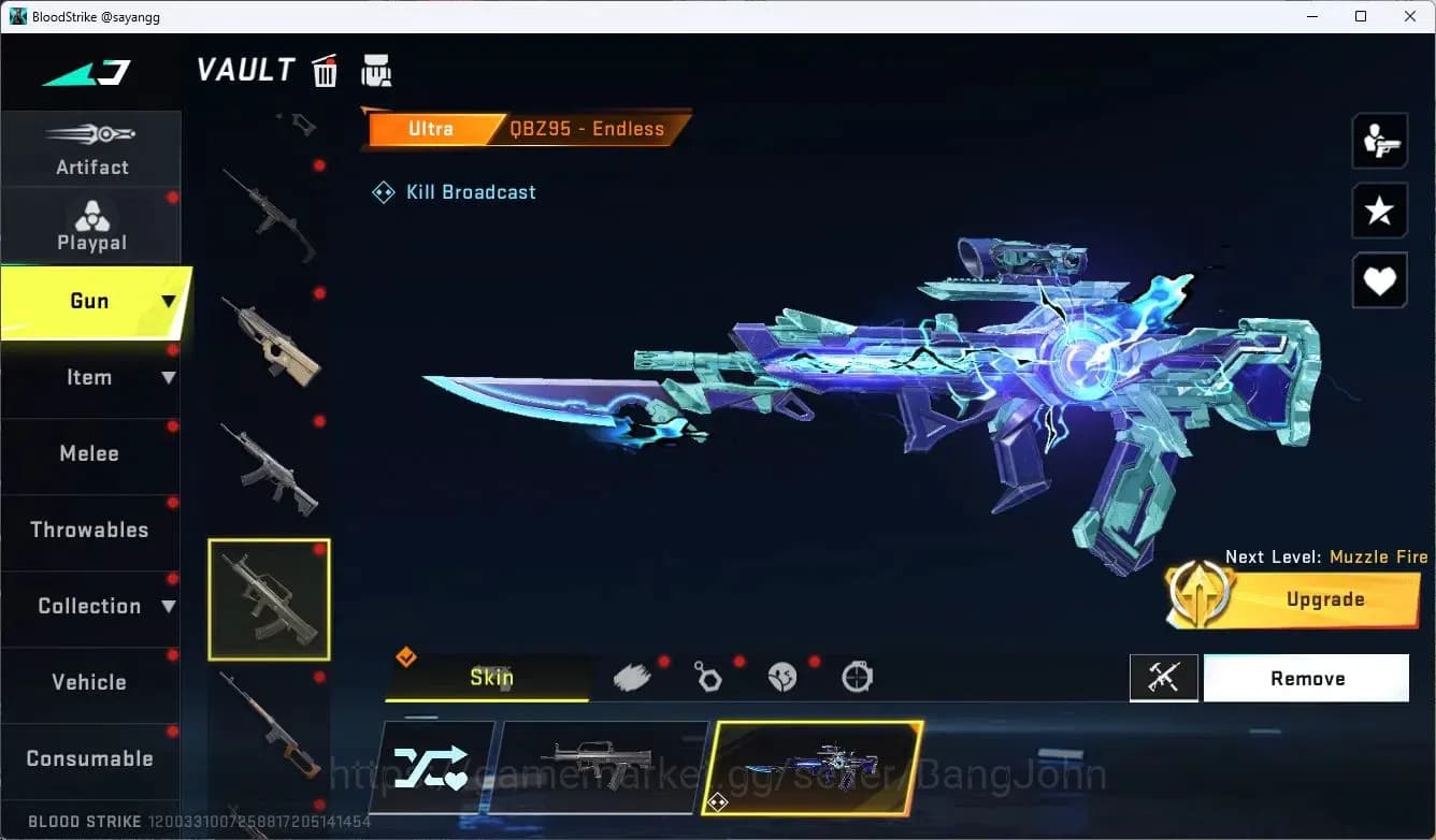Blood Strike Accounts ASIA | 2 Collab Skins | 3 Limited Skins | 9 Legend image 20