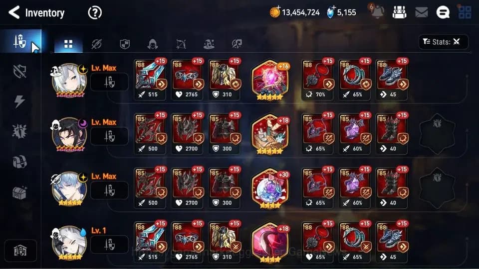 Epic Seven Accounts GLOBAL Unverif|New Era|14 ML(BArunka,LOTScales,NM image 10