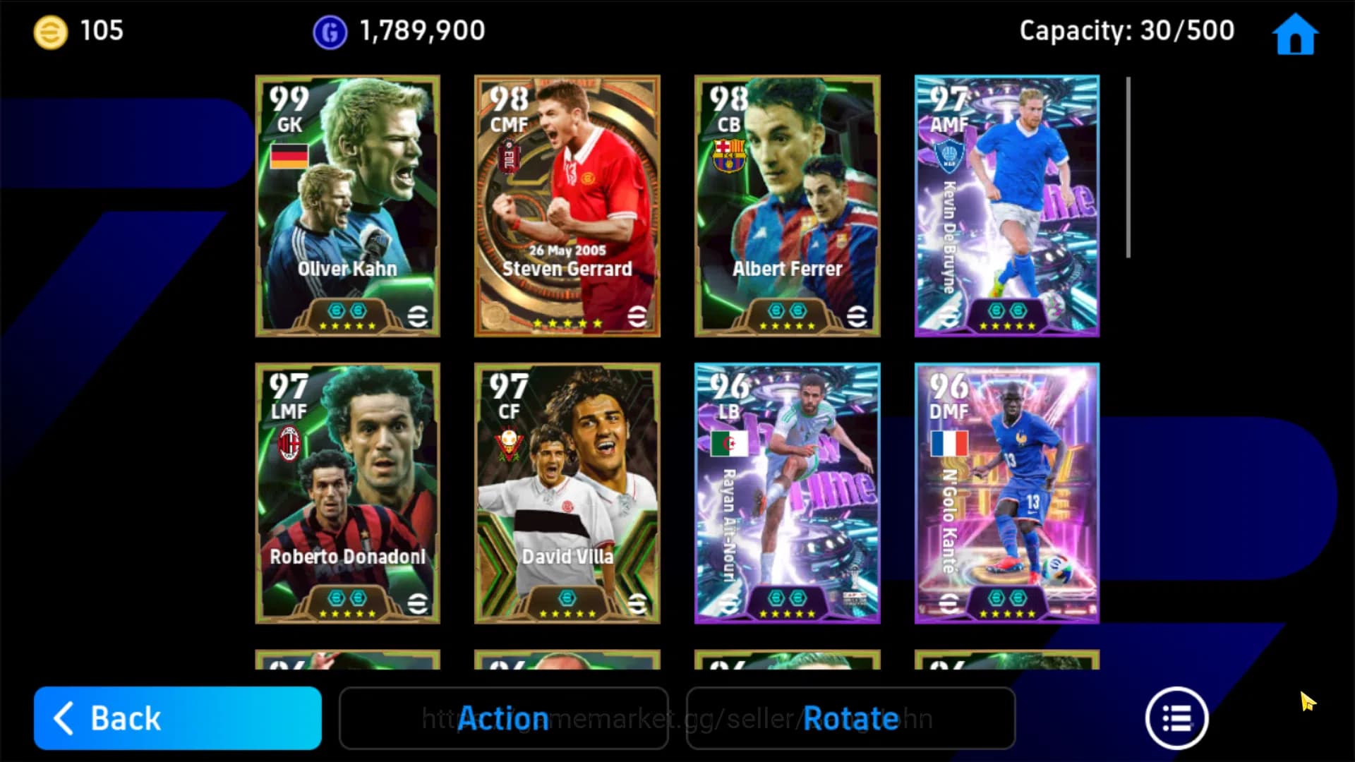 eFootball Accounts ANDROID|PW 3171|DOnadoni+O'kahn epik,KDB+Henderso+ image 5