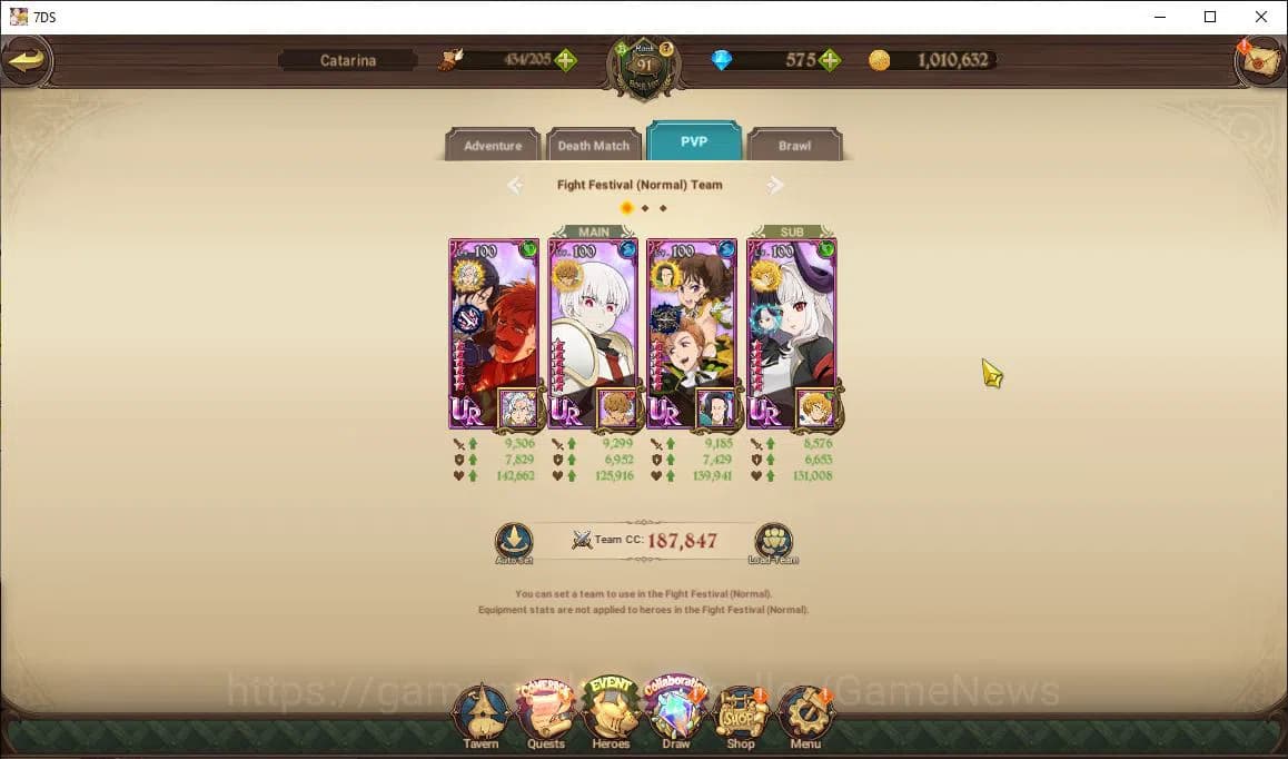 The Seven Deadly Sins: Grand Cross Accounts Global|5M CC|575 Dm|5LR+12 UR+Collab FF+Re|EZ PVP| image 14