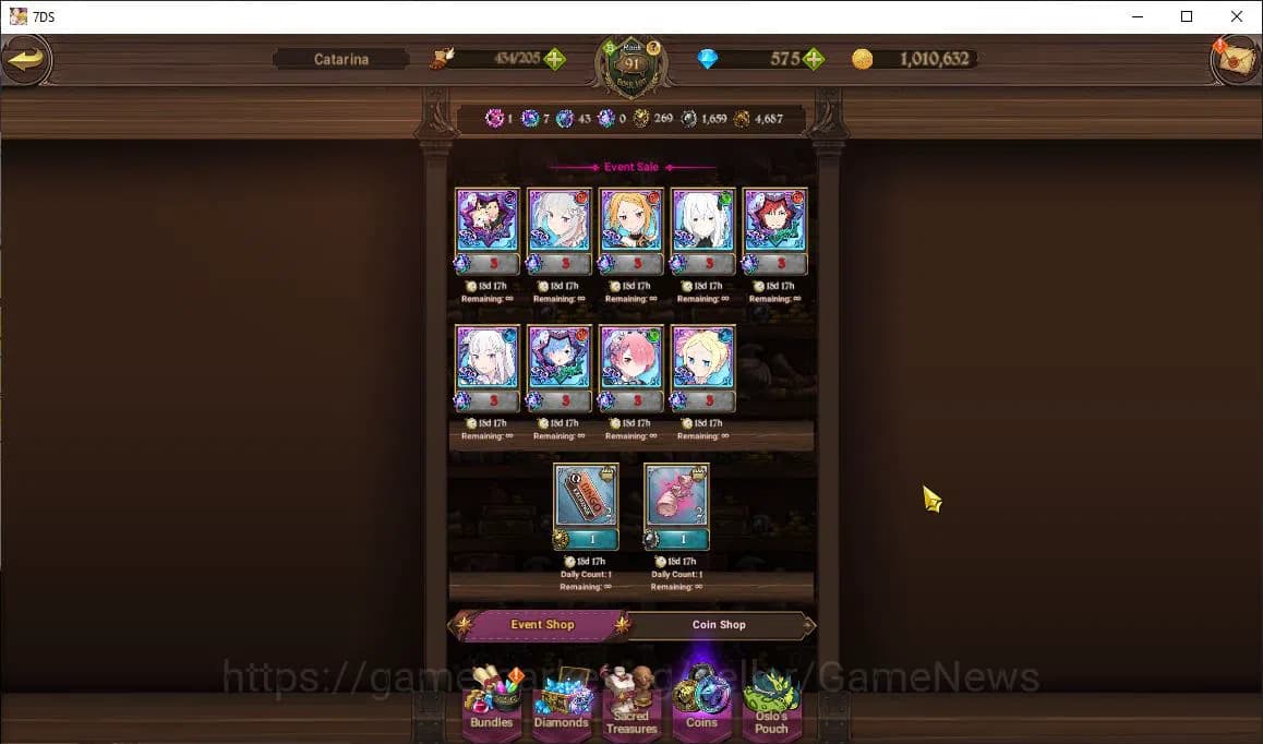 The Seven Deadly Sins: Grand Cross Accounts Global|5M CC|575 Dm|5LR+12 UR+Collab FF+Re|EZ PVP| image 15