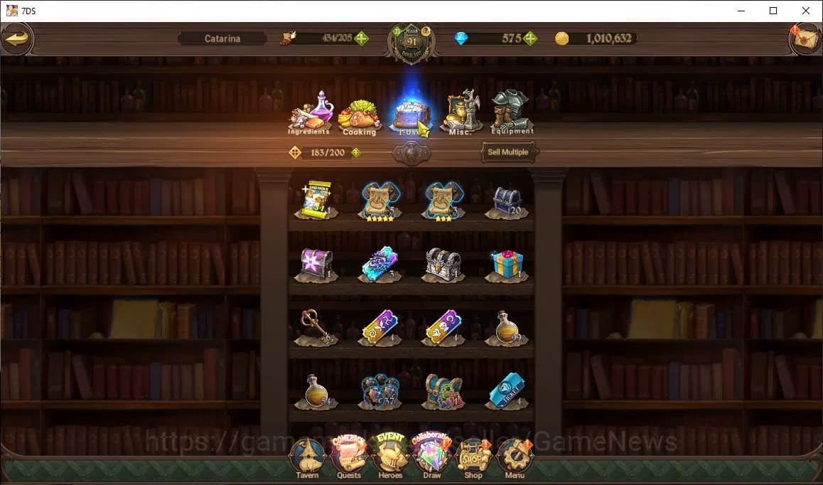 The Seven Deadly Sins: Grand Cross Accounts Global|5M CC|575 Dm|5LR+12 UR+Collab FF+Re|EZ PVP| image 19