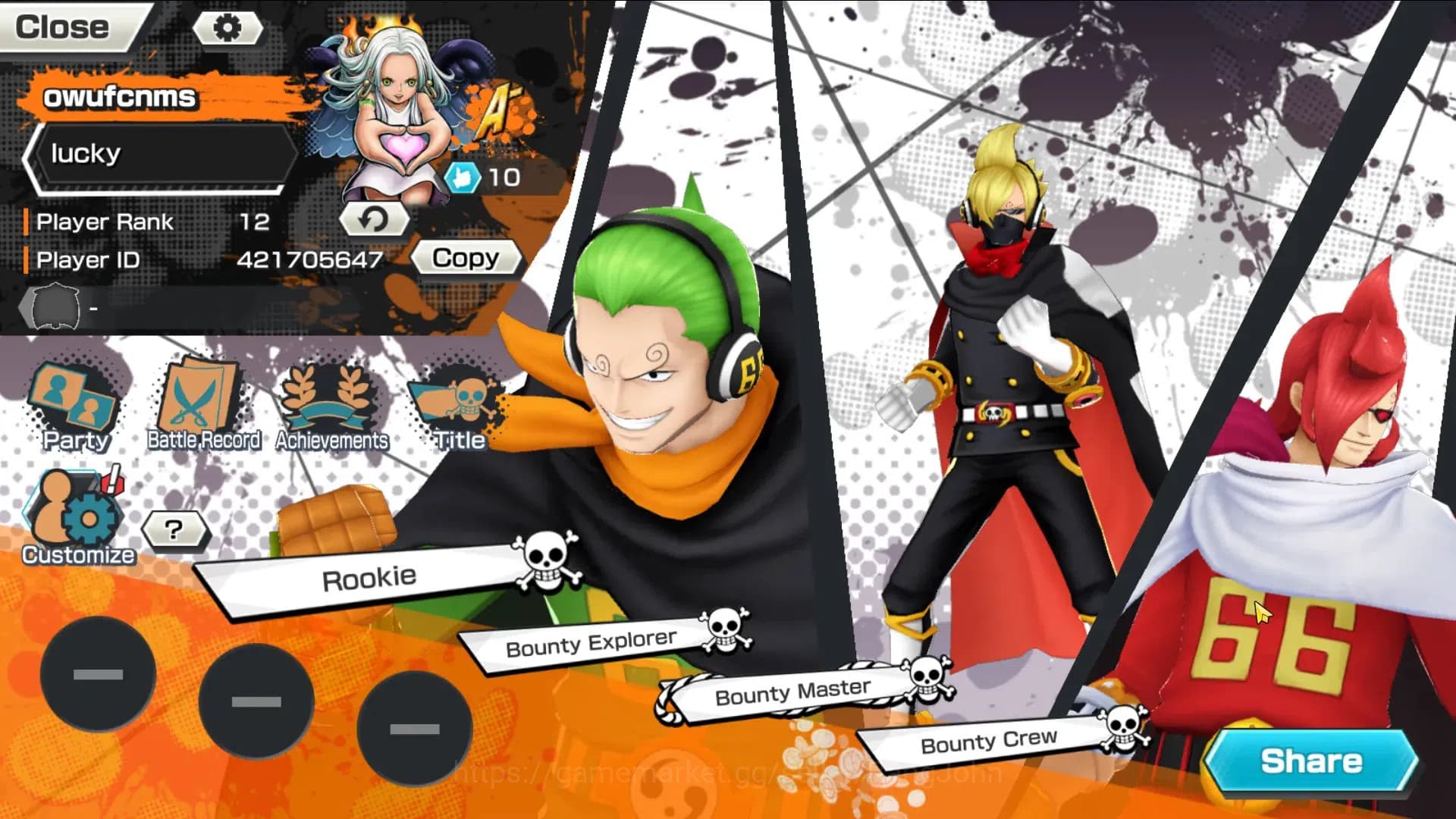 One Piece Bounty Rush Accounts GLOBAL|5Ex-2Max|Law,SS Snake,St. Nusjuro,Kaido,Kin image 13