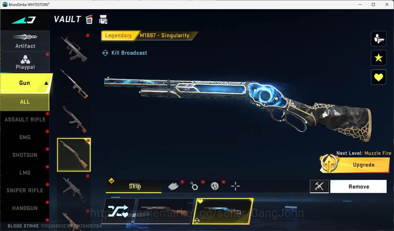 Blood Strike Accounts ASIA| ultra ethan, playpall sahur, ultra M4, AOT K image 12