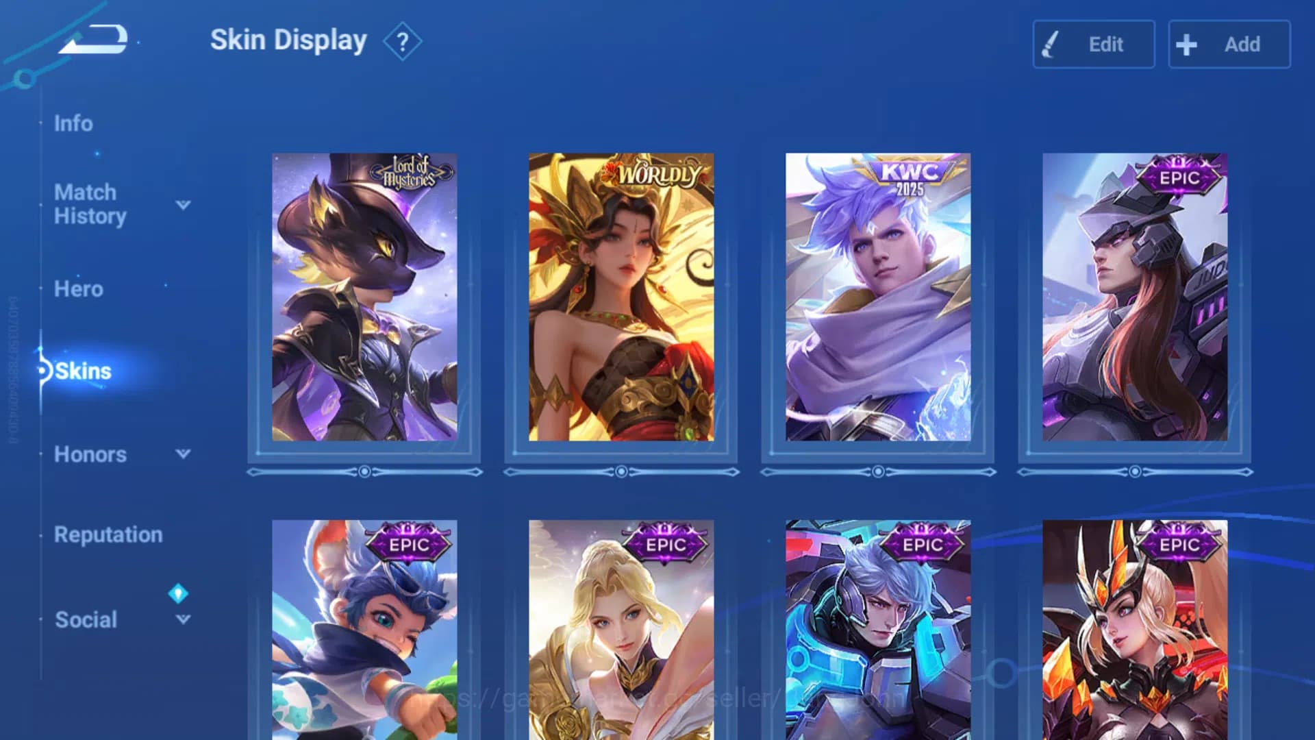 Honor of Kings Accounts Hero 111|Skin143| 2Blessed (Nakoruru+Luban) ShanHa image 3