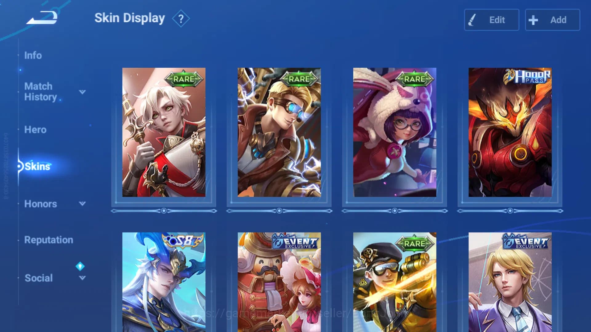 Honor of Kings Accounts Hero 111|Skin143| 2Blessed (Nakoruru+Luban) ShanHa image 6