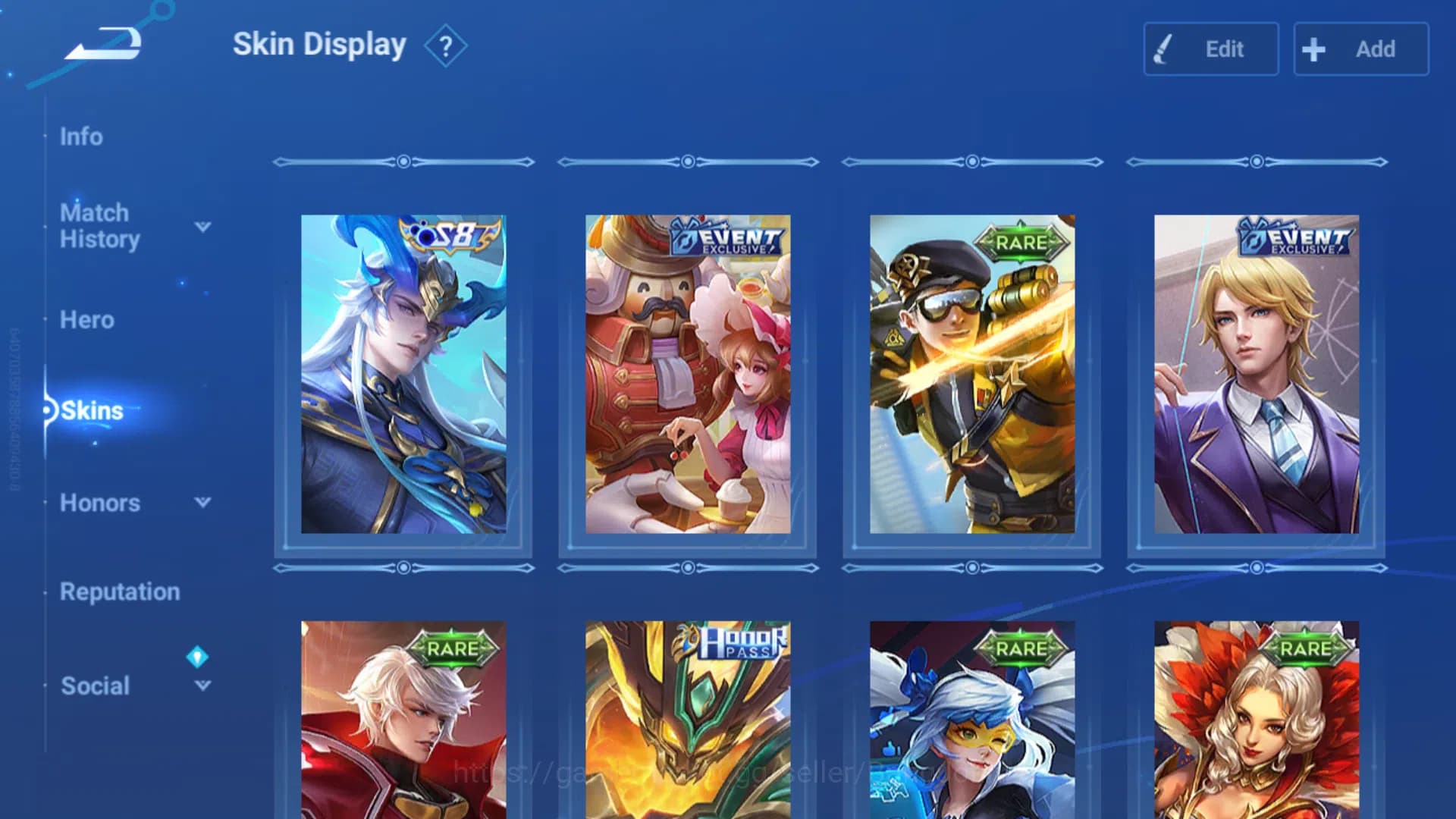 Honor of Kings Accounts Hero 111|Skin143| 2Blessed (Nakoruru+Luban) ShanHa image 7