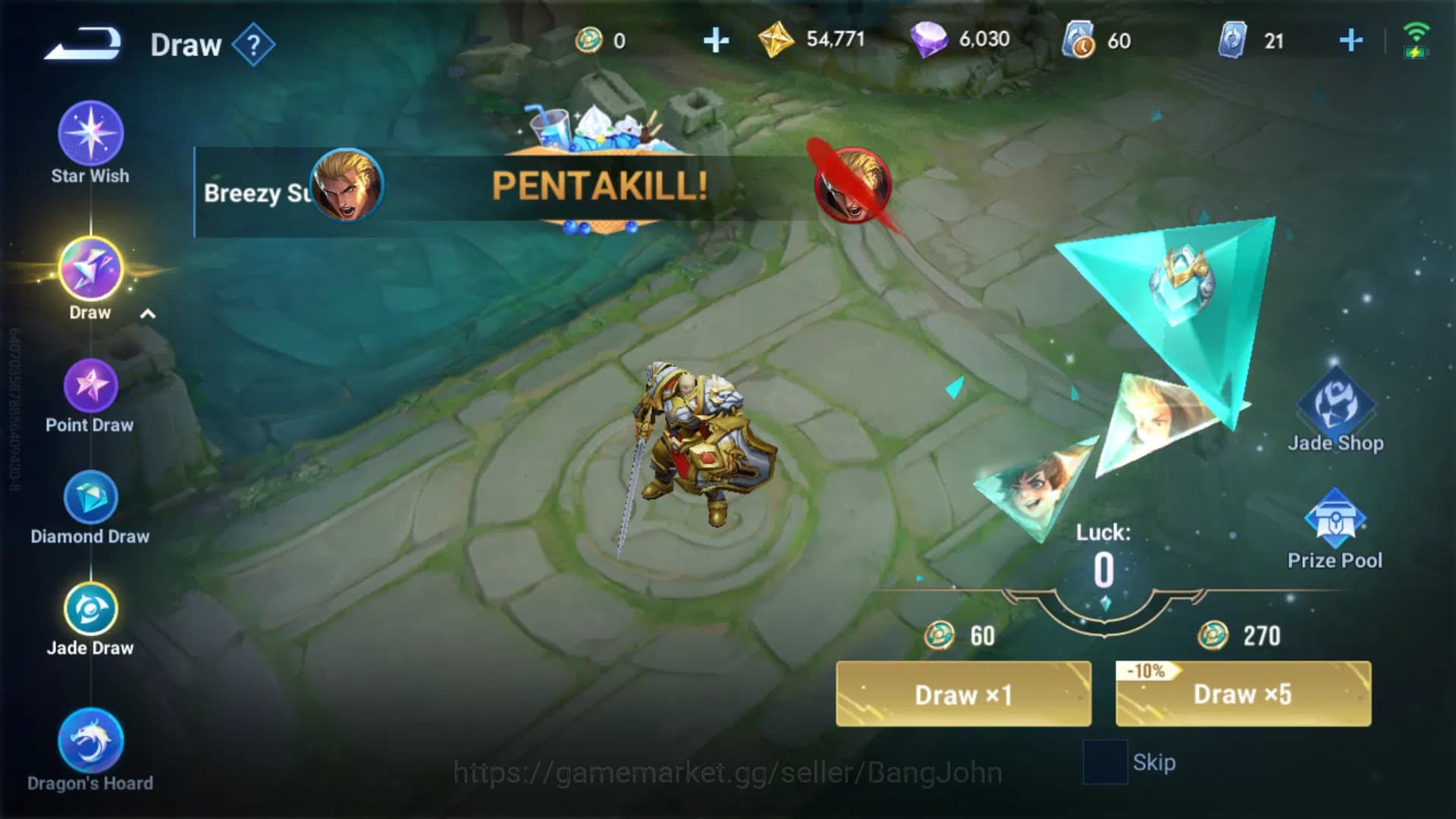 Honor of Kings Accounts Hero 111|Skin143| 2Blessed (Nakoruru+Luban) ShanHa image 9