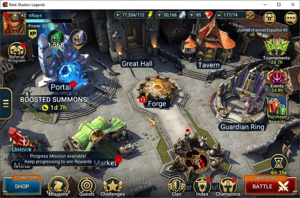 Raid: Shadow Legends Accounts Lv42 632K Power|1 Mythic(Theodosia)|30 Legend(Wixw image 1