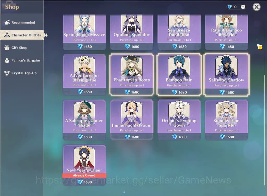 Genshin Impact Accounts ASIA|AR 57|6 Limited+3(*5Weapon)|PremTeam [Flint+S image 13