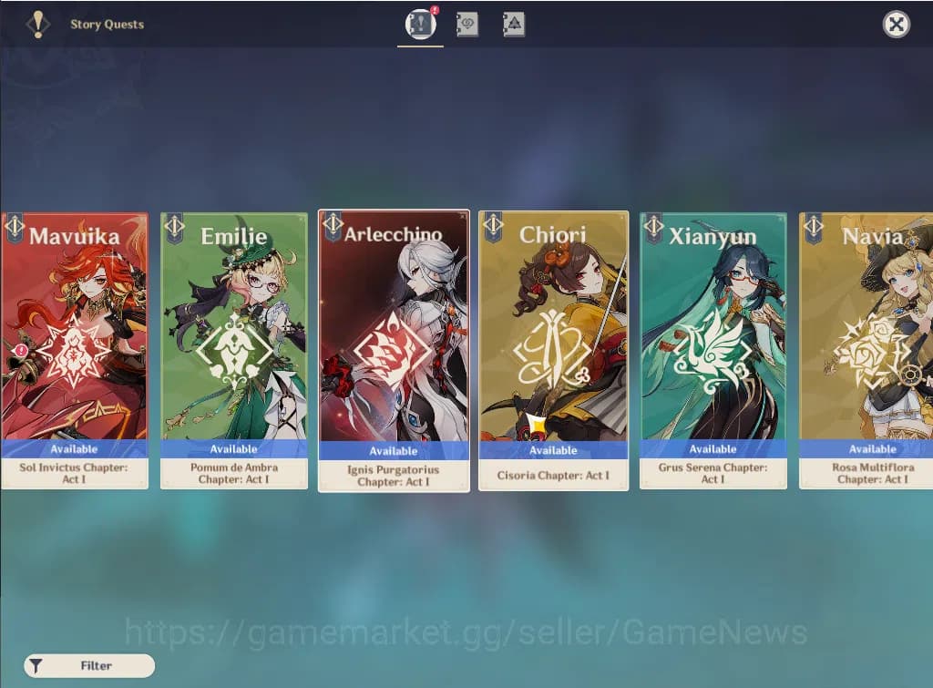 Genshin Impact Accounts ASIA|AR 57|6 Limited+3(*5Weapon)|PremTeam [Flint+S image 16