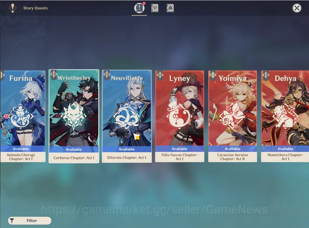 Genshin Impact Accounts ASIA|AR 57|6 Limited+3(*5Weapon)|PremTeam [Flint+S image 17