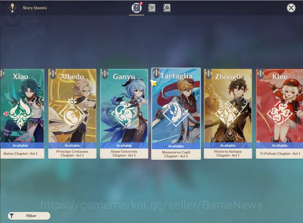 Genshin Impact Accounts ASIA|AR 57|6 Limited+3(*5Weapon)|PremTeam [Flint+S image 20