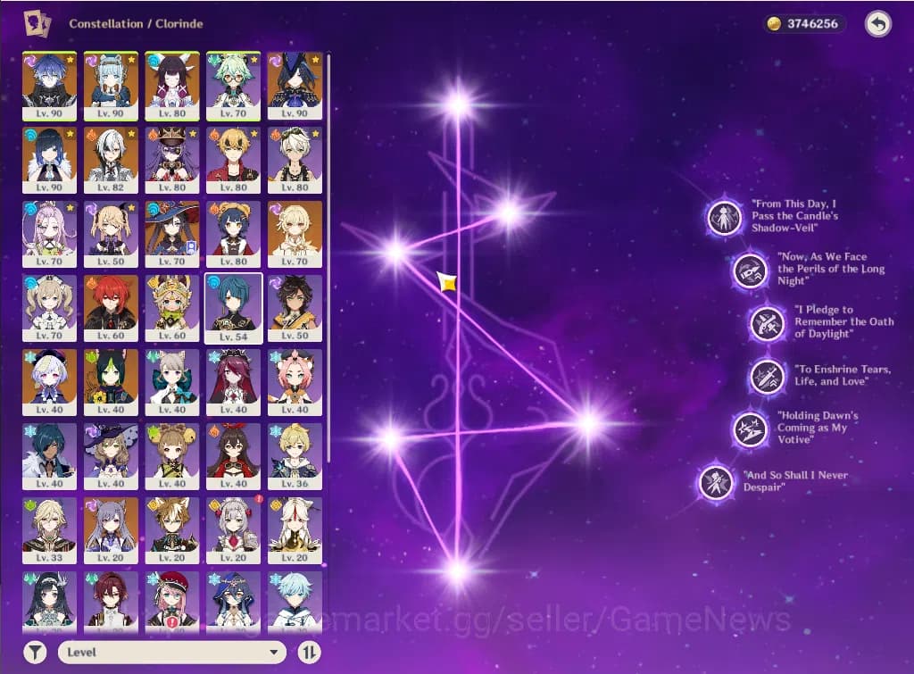 Genshin Impact Accounts ASIA|AR 57|6 Limited+3(*5Weapon)|PremTeam [Flint+S image 4