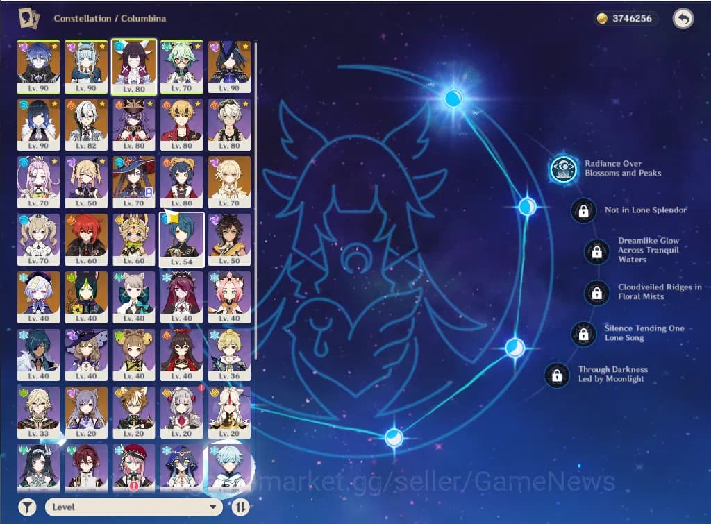 Genshin Impact Accounts ASIA|AR 57|6 Limited+3(*5Weapon)|PremTeam [Flint+S image 5
