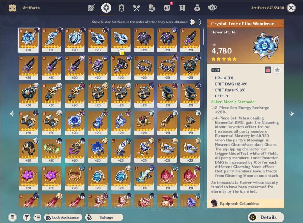 Genshin Impact Accounts ASIA|AR 57|6 Limited+3(*5Weapon)|PremTeam [Flint+S image 8