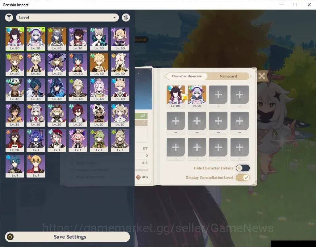 Genshin Impact Accounts ASIA|AR45|2Limited+28(*4Character)|Ayato,Chasca|Re image 1