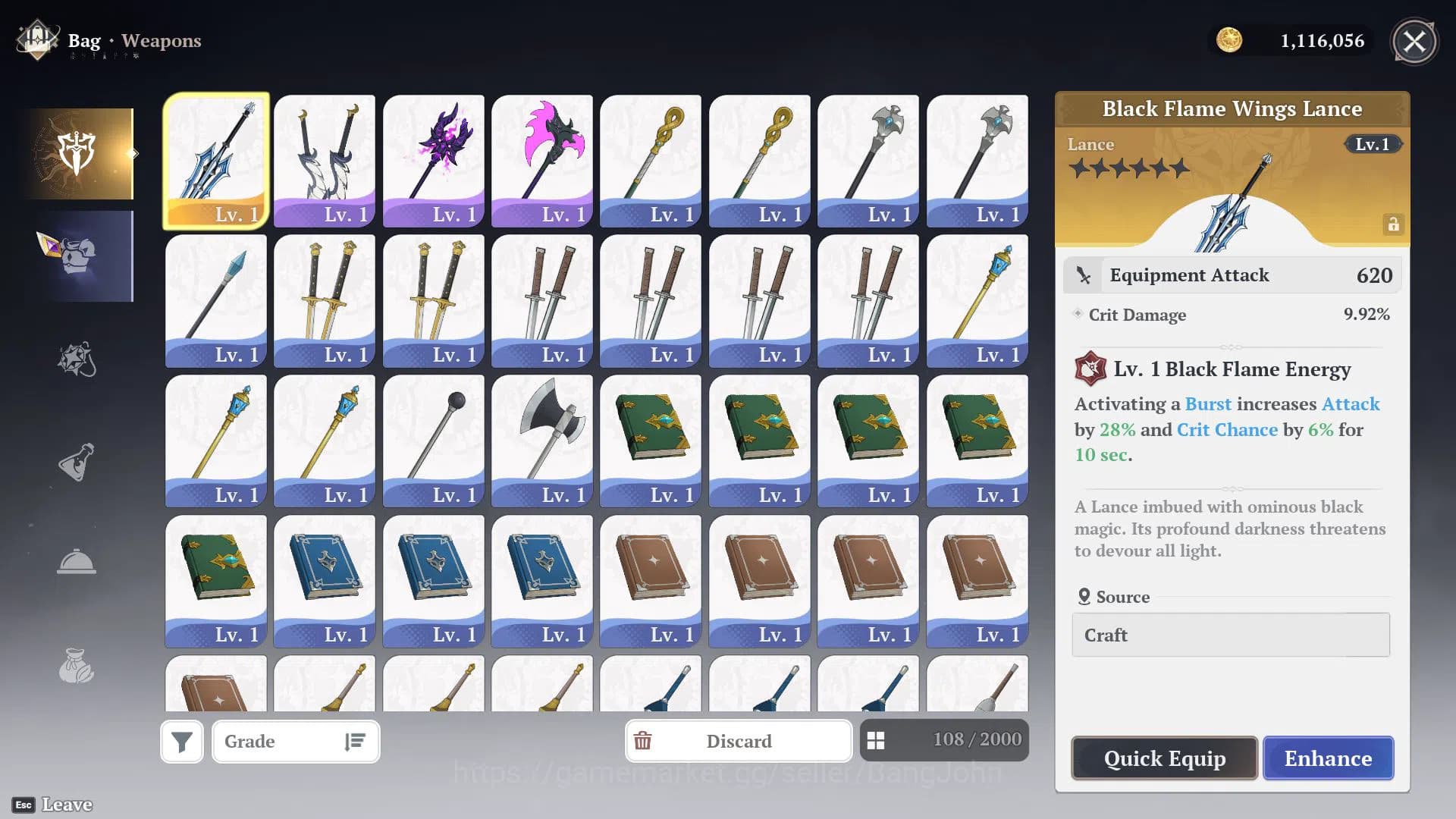 The Seven Deadly Sins: Origin Accounts EU Fresh Starter Lv2 WL1 | 4SSR Escanor + King + E image 7