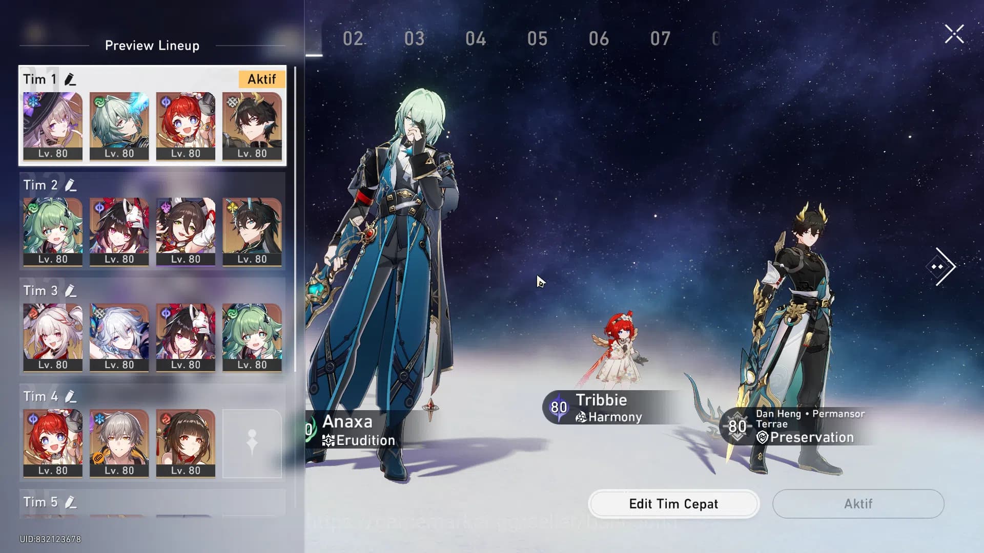 Honkai Star Rail Accounts ASIA | TL 70 | MC Male | The Herta Sign, Anaxa Sig image 8