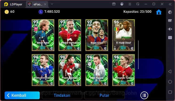 eFootball Accounts ANDROID|PW 3182|Alexandre Pato+Ruud Gullit+Johan C image 5