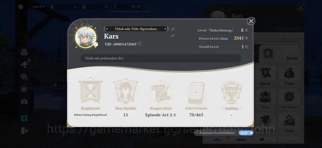 The Seven Deadly Sins: Origin Accounts EU | Fresh Starter Lvl 8 |4 SSR| Meliodas, Jerich image 1