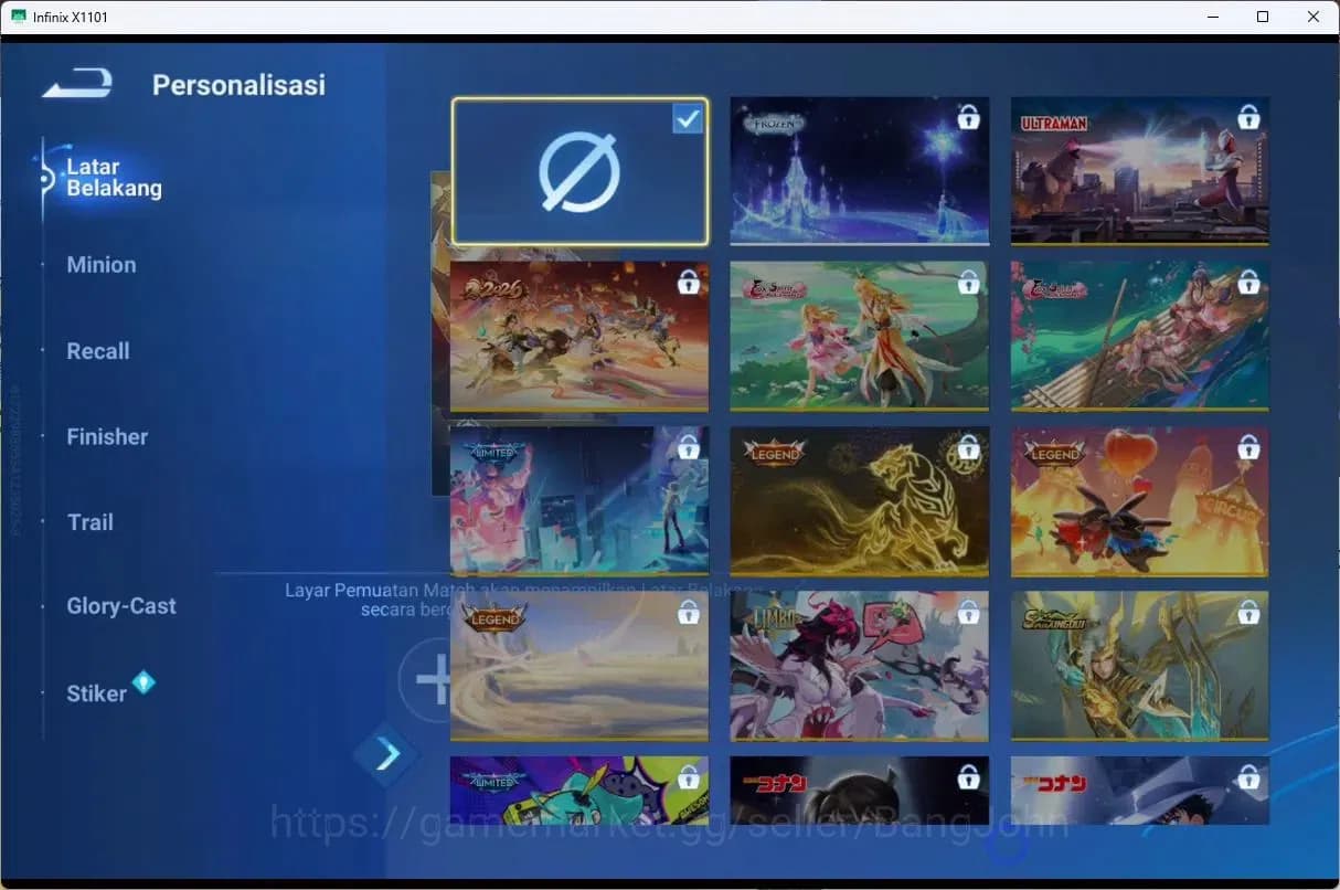Honor of Kings Accounts Global Hero112 Skin178 |LIMBO,MILADY,BIRON|LEGEN,W image 8