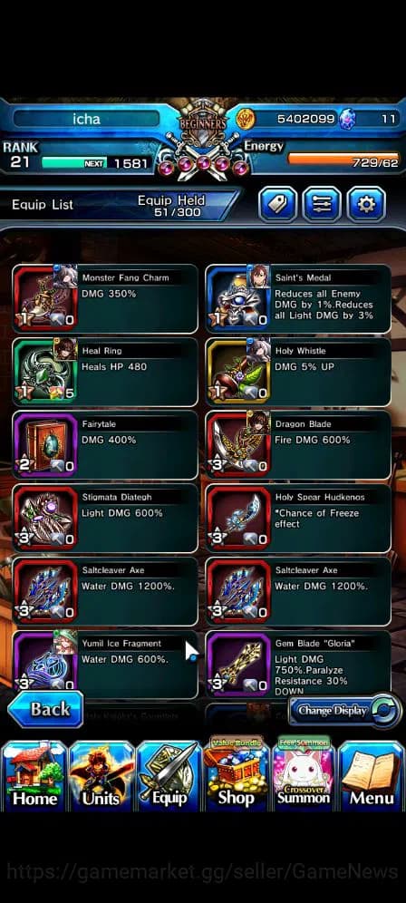 Grand Summoners Accounts Global|Rank 21|Starter|7 Ascend| MomoTW,Emiya,Kiri image 4