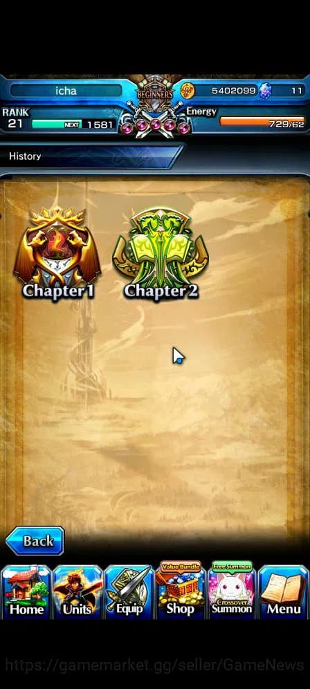 Grand Summoners Accounts Global|Rank 21|Starter|7 Ascend| MomoTW,Emiya,Kiri image 6