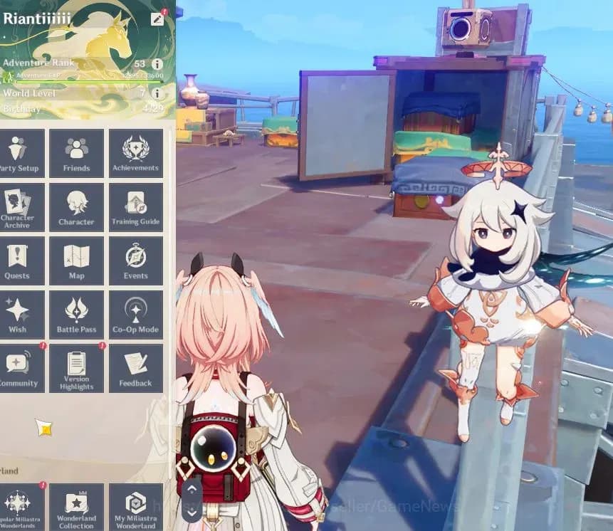 Genshin Impact Accounts ASIA|AR 53|3 Limited+1(*5Weapon)|Lunar Team (Zibai image 1