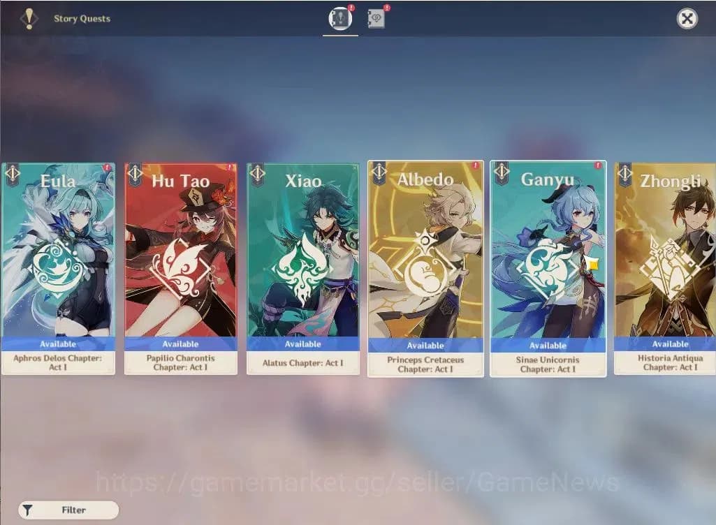 Genshin Impact Accounts ASIA|AR 53|3 Limited+1(*5Weapon)|Lunar Team (Zibai image 10