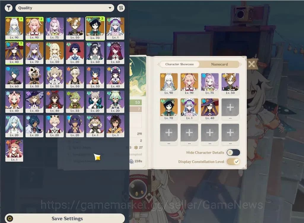 Genshin Impact Accounts ASIA|AR 53|3 Limited+1(*5Weapon)|Lunar Team (Zibai image 2