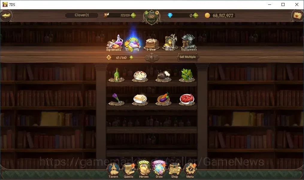 The Seven Deadly Sins: Grand Cross Accounts Global|794K CC|1 LR+4 UR|Elizabeth,Nemeis Meliodas image 11