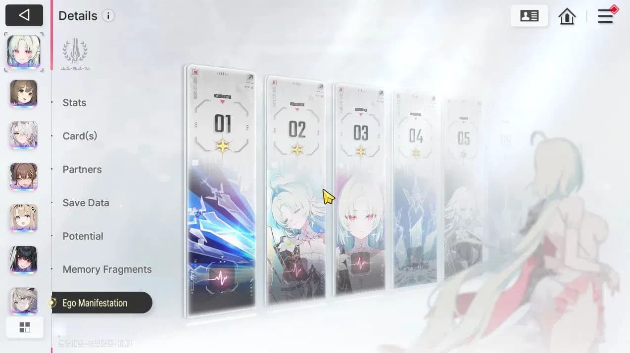 Chaos Zero Nightmare Accounts GLOBAL|Lvl 54|7 SSR[HeidemariM4,Yuki,Nine,Haru,Rin image 5