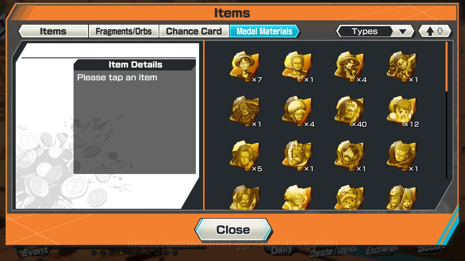 One Piece Bounty Rush Accounts GLOBAL|5 EX | The5elder Nusjuro,DD Shanks ,FR Shan image 14