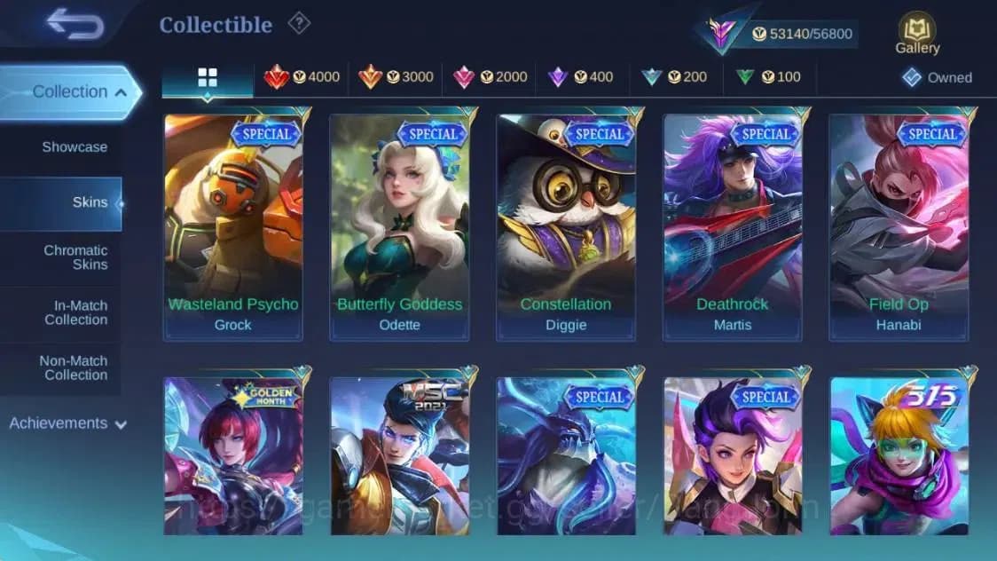 Mobile Legends: Bang Bang Accounts Global|Hero 112|Skin 193|Renowned|Granger Prime|KO image 16