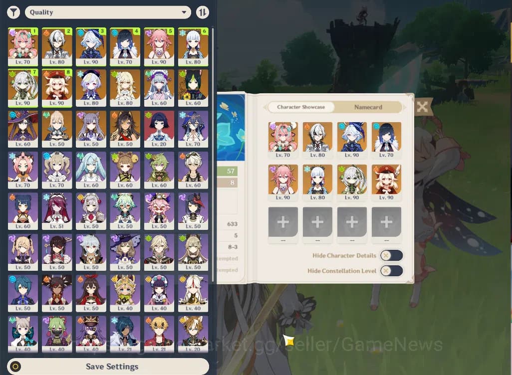Genshin Impact Accounts ASIA|AR57|8Limited+4(*5Weapon)|Varesa,Arlecchino,F image 2