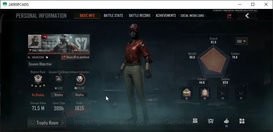 Arena Breakout Accounts MOBILE Lv30|SV 71M|CV 37M| AEk Flag,MPX Fangs,VSS image 14
