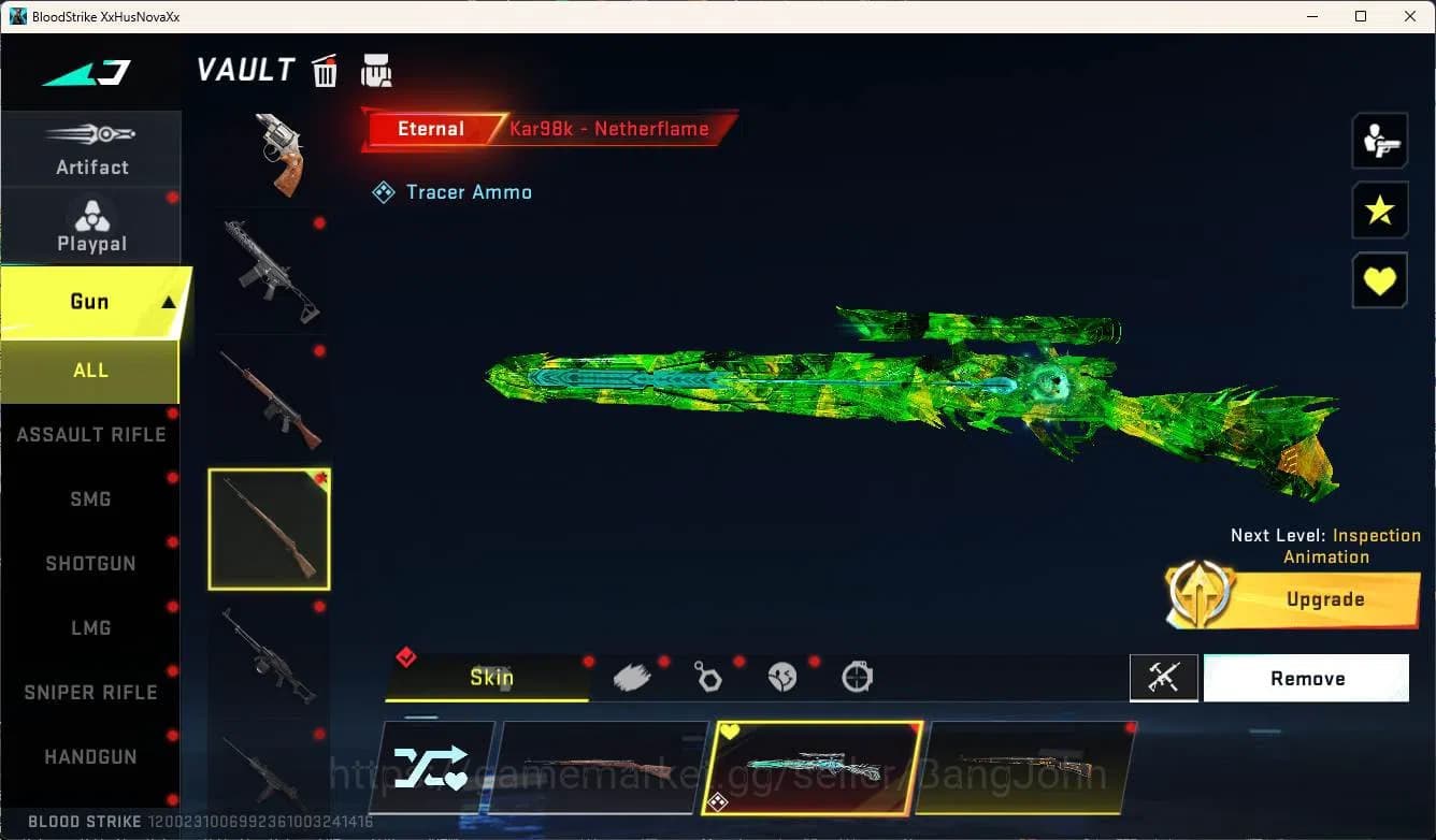 Blood Strike Accounts ASIA, eternal nova nightmare, eternal mp5, ultra v image 13