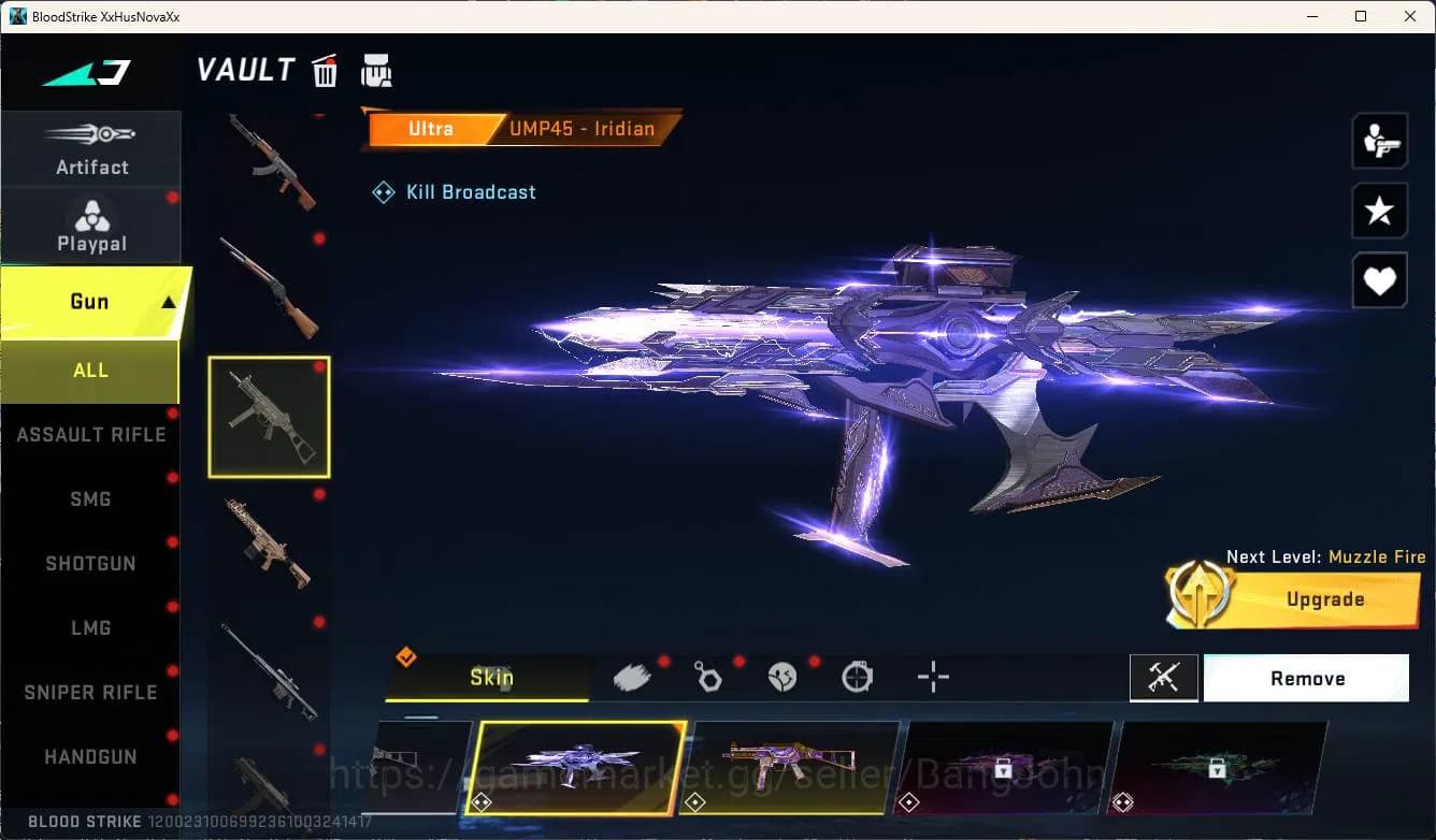 Blood Strike Accounts ASIA, eternal nova nightmare, eternal mp5, ultra v image 17